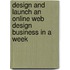 Design and Launch an Online Web Design Business in a Week