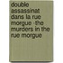 Double Assassinat Dans La Rue Morgue -The Murders in the Rue Morgue
