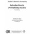 Introduction to Probability Models, Student Solutions Manual (E-Only)