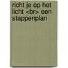 Richt je op het licht <br> Een stappenplan door van der Burgh Valentijn