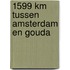 1599 km tussen Amsterdam en Gouda