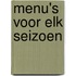 Menu's voor elk seizoen