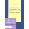 De aangepaste gemeenschap van goederen in verband met echtscheiding door B. Breederveld