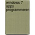 Windows 7 apps programmeren