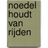 Noedel houdt van rijden