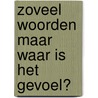 Zoveel woorden maar waar is het gevoel? by Robin Wilmsen