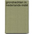 Grondrechten in Nederlands-Indië