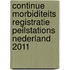 Continue morbiditeits registratie peilstations Nederland 2011