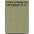 Personenbelasting aanslagjaar 2012