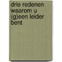 Drie redenen waarom u (g)een leider bent