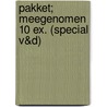 Pakket; Meegenomen 10 ex. (special V&D) door Clare Brown