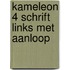 Kameleon 4 schrift links met aanloop