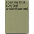 Zoen me tot ik spin (set ansichtkaarten)
