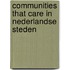 Communities that care in Nederlandse steden