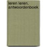 Leren leren, antwoordenboek