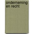 Onderneming en recht