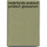 Nederlands-Arabisch juridisch glossarium by Abied Alsulaiman