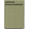 Zakboek referentiedetails door H.M. Nieman