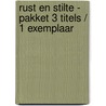 Rust en stilte - pakket 3 titels / 1 exemplaar door Onbekend