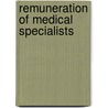 Remuneration of medical specialists by Marc Lammers
