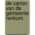 De canon van de gemeente Renkum