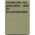 Constructie van gebouwen - deel en bouwmaterialen