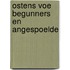 Ostens voe begunners en angespoelde
