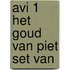 AVI 1 Het goud van piet set van