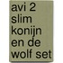 AVI 2 Slim konijn en de wolf set