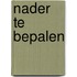 Nader te bepalen