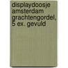 Displaydoosje Amsterdam Grachtengordel, 5 ex. gevuld by Unknown