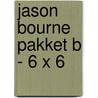 Jason Bourne pakket B - 6 x 6 door Robert Ludlum