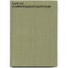 Hand-out ontwikkelingspsychopathologie by Sharon Fast