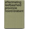 Effectmeting leefbaarheid provincie Noord-Brabant door Sjaak Cox