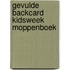 Gevulde backcard kidsweek moppenboek