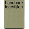 Handboek leerstijlen by Henk Witteman