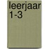 leerjaar 1-3