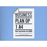 Businessplan op 1 A4 door Marc van Eck