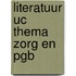 Literatuur UC thema zorg en PGB