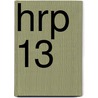 HRP 13 door C. Schrama