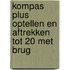 Kompas plus optellen en aftrekken tot 20 met brug