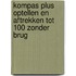 Kompas plus optellen en aftrekken tot 100 zonder brug
