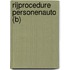 Rijprocedure personenauto (B)