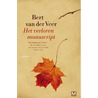 Het verloren manuscript door Bert van der Veer