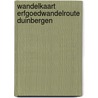 Wandelkaart erfgoedwandelroute Duinbergen door Onbekend