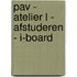 PAV - atelier L - afstuderen - i-board