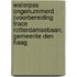Waterpas ongenummerd (voorbereiding trace Rotterdamsebaan, gemeente Den Haag