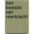 Een kwestie van veerkracht
