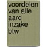 Voordelen van alle aard inzake BTW
