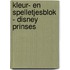Kleur- en spelletjesblok - Disney prinses